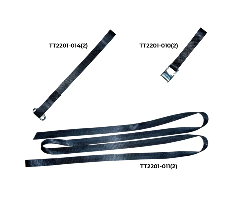 TT2201-A02 – TRUCK TROLLE Bed Slide Installation Kit, Replacement Installation Kit For Truck Trolley TT2201 With 2 Sh...